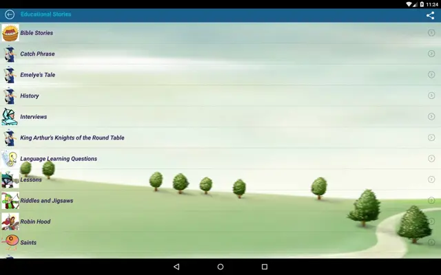 AUDIO STORIES android App screenshot 1