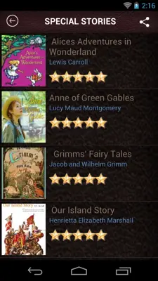 AUDIO STORIES android App screenshot 4